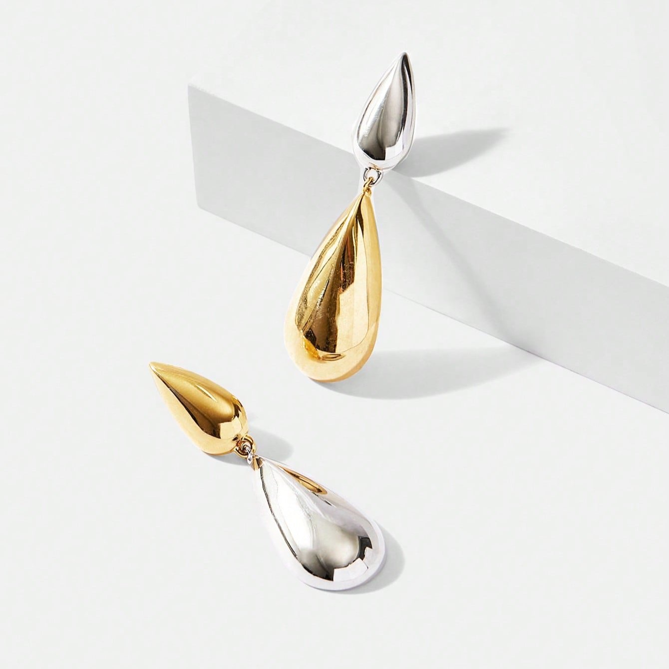 Brincos Gotas Duplas