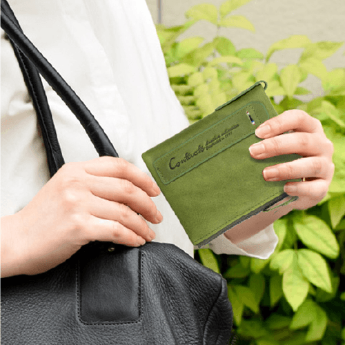 Carteira em Couro Antonella