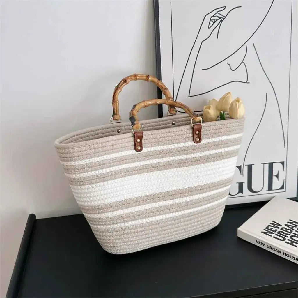 Bolsa de Palha Maresia Off White