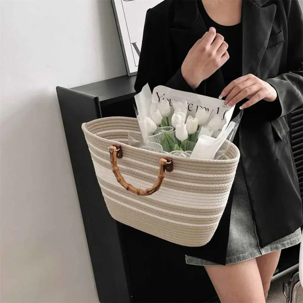 Bolsa de Palha Maresia Off White