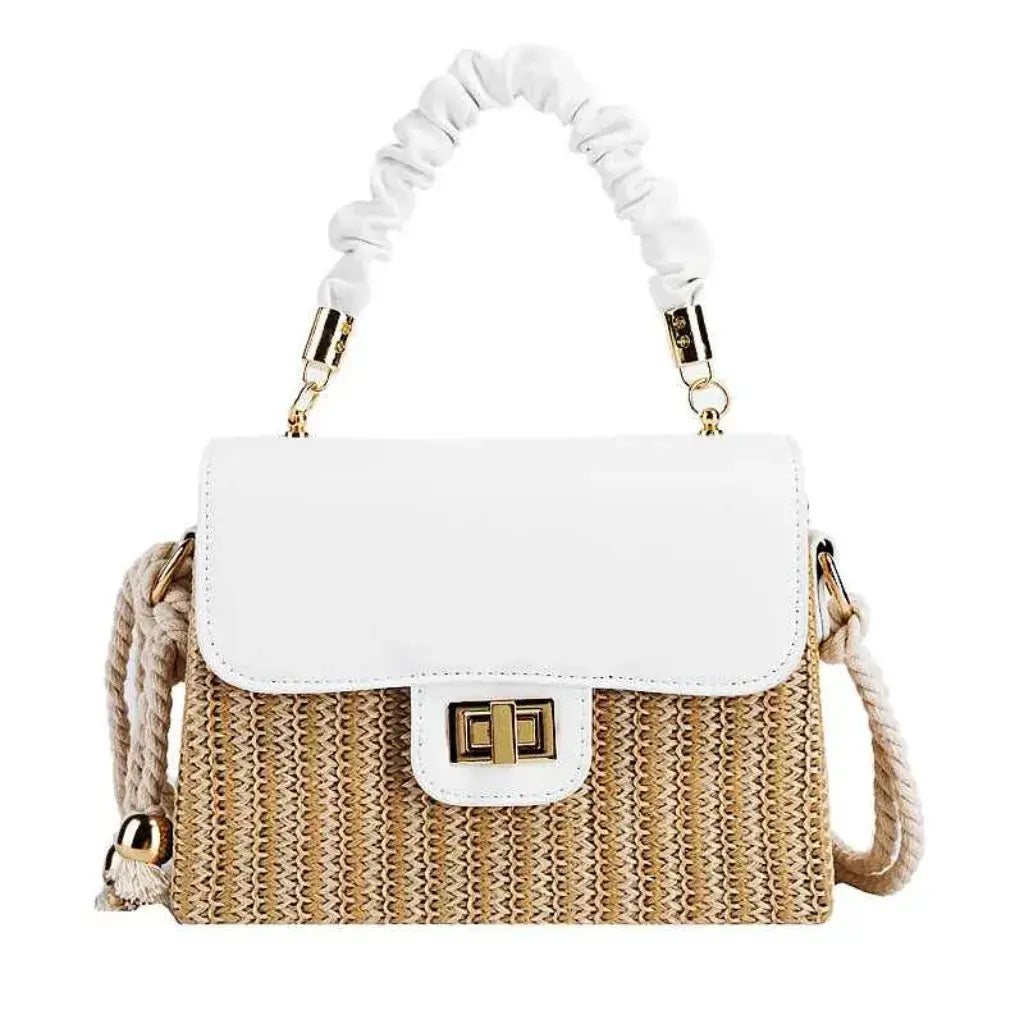 Bolsa de Palha Secret White