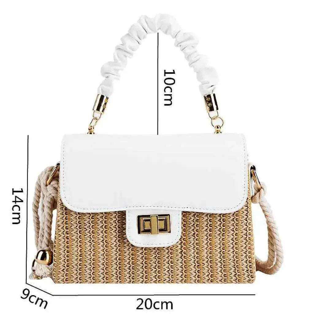 Bolsa de Palha Secret White