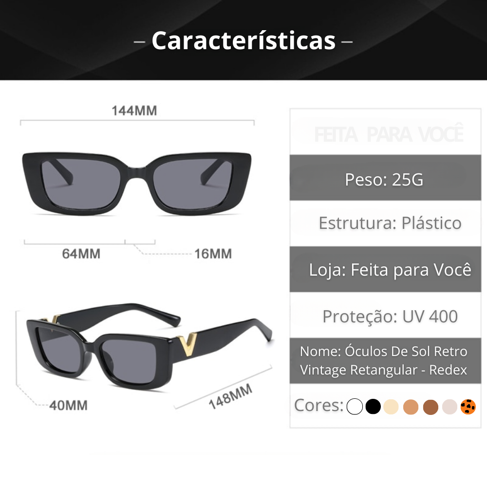 Óculos de Sol Redex