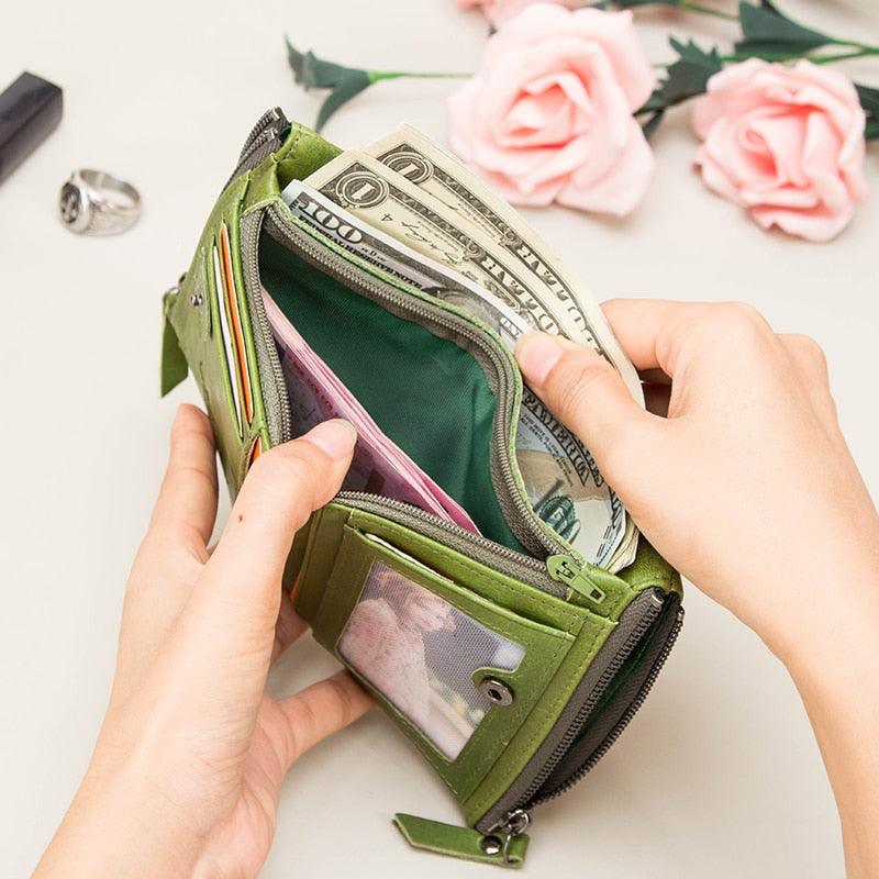 Carteira em Couro Antonella