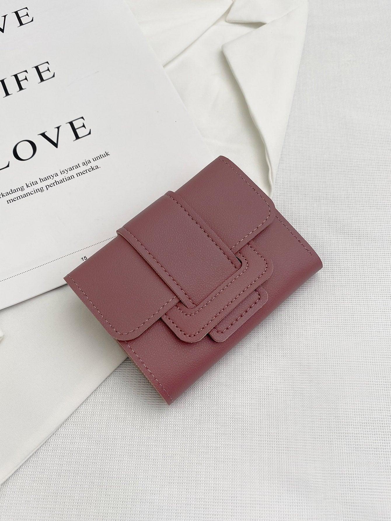 CarteiraTri-fold Texturada