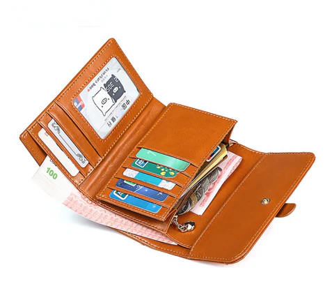 Carteira em Couro Luxury