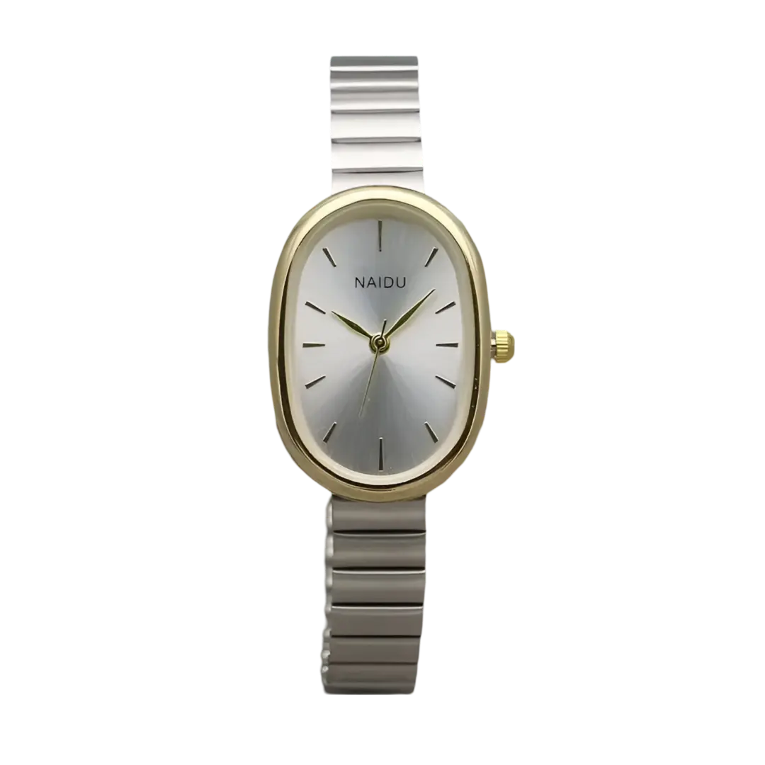 Relógio de Quartzo Oval